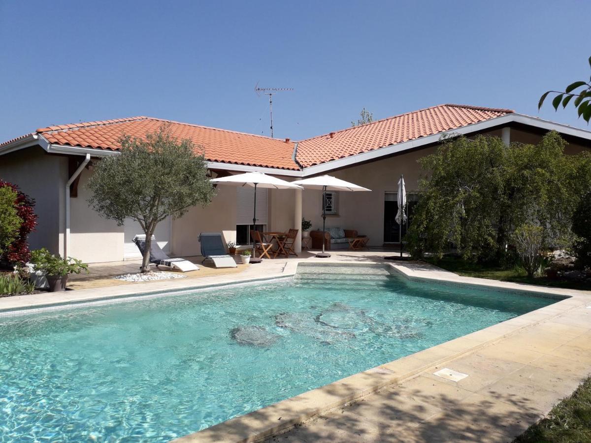 Bed and Breakfast Le Jardin De Nemo Biscarrosse Exterior foto