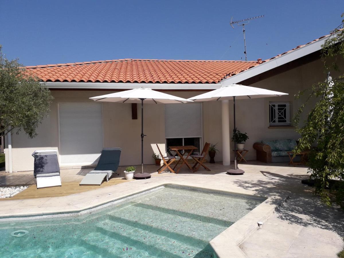 Bed and Breakfast Le Jardin De Nemo Biscarrosse Exterior foto