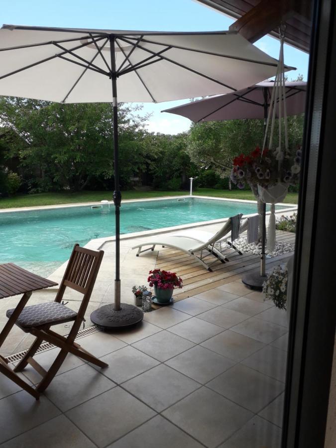 Bed and Breakfast Le Jardin De Nemo Biscarrosse Exterior foto